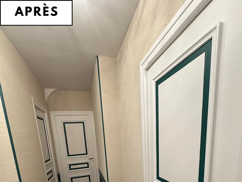 Pose de revêtement mural textile en tissu à Caen