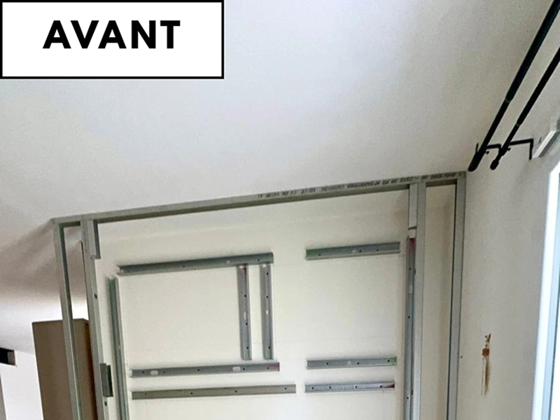 Mobilier sur-mesure en placo à Caen